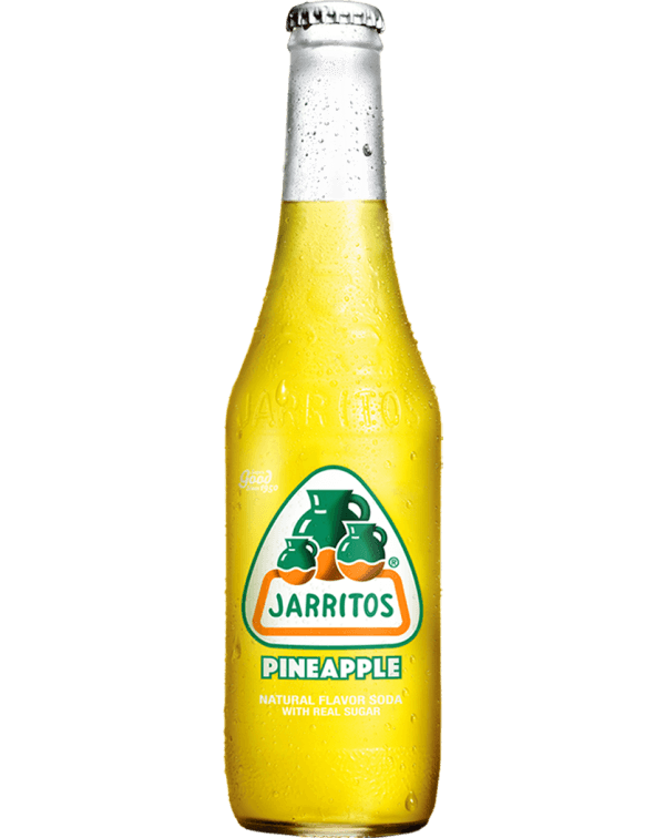 Jarritos Ananas/Pineapple natürliches Soda 370 ml (MHD 01.07.23)