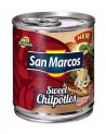 San Marcos Sweet Chipotle /Chipotles mit Rohrzucker eingelegt, 212g Dose