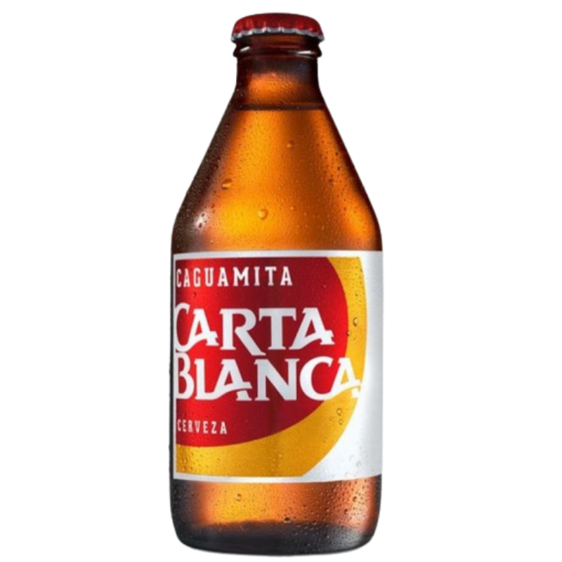 Cerveza Carta Blanca Caguamita 355 ml. 4.5% Vol. Alc.