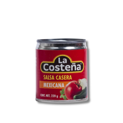 Salsa Mexicana Casera, La Costeña 220 gr, Lata (Cad. 05.4.24)