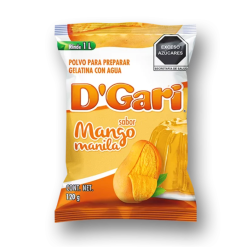 Gelatina Sabor Mango Götterspeise MANGO D´GARY 120 g