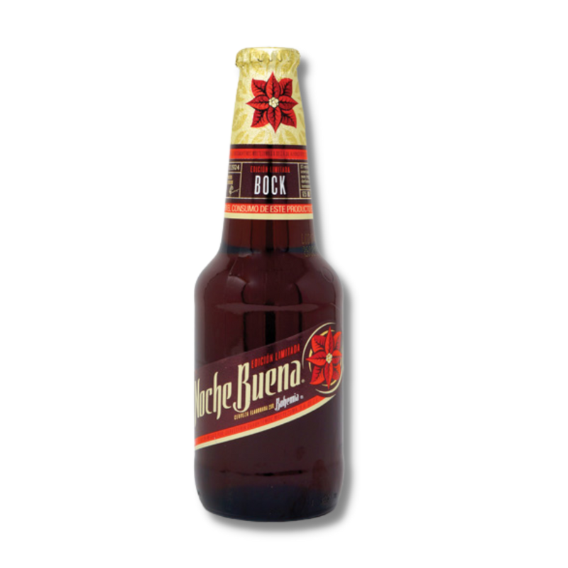 Cerveza Bohemia Noche Buena / Dunkles Bock Bier 355 ml. 5,9 Vol. Alc. (MHD 03/2023)
