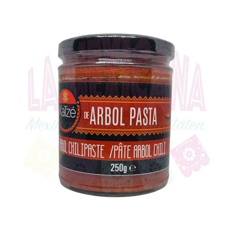 Chile de Arbol Paste XATZE 250 g