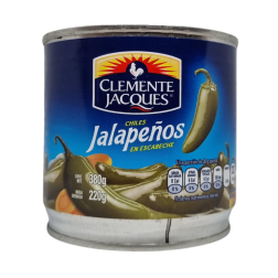 Ganze Jalapeños-Paprika 380g, Clemente Jacques