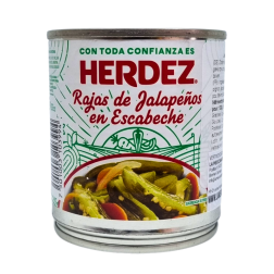 Jalapeno Chili in Scheiben 205g, Herdez