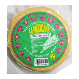 Tortillas de Maíz Blanco 15 cm 500g. (20 pzas.), LA MEXICANA