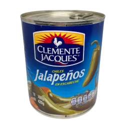 Ganzer Jalapeño Chili 780g, Clemente Jacques
